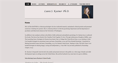 Desktop Screenshot of laurakastnerphd.com
